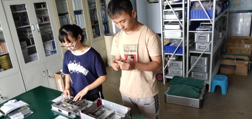 医疗器械维护与管理学员就业风采